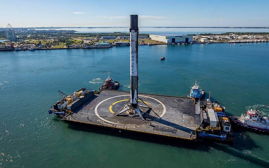 SpaceX will build floating spaceports; Destination: Mars, Moon and hypersonic land flights
